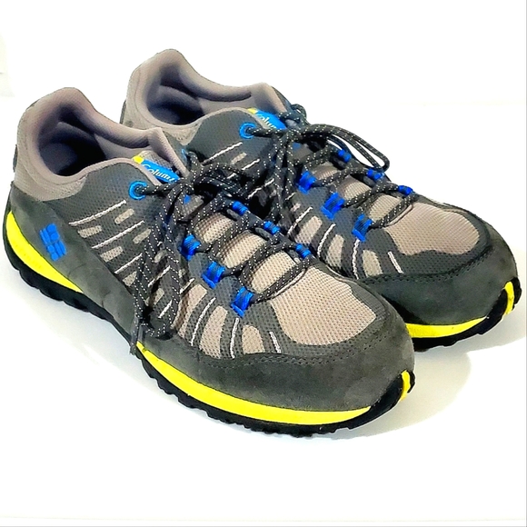 COLUMBIA TECH LITE OMNI GRIP HIKING SHOES. UNISEX MEN/YOUTH Sz:5 WOMENS Sz:7.5. - Picture 1 of 13